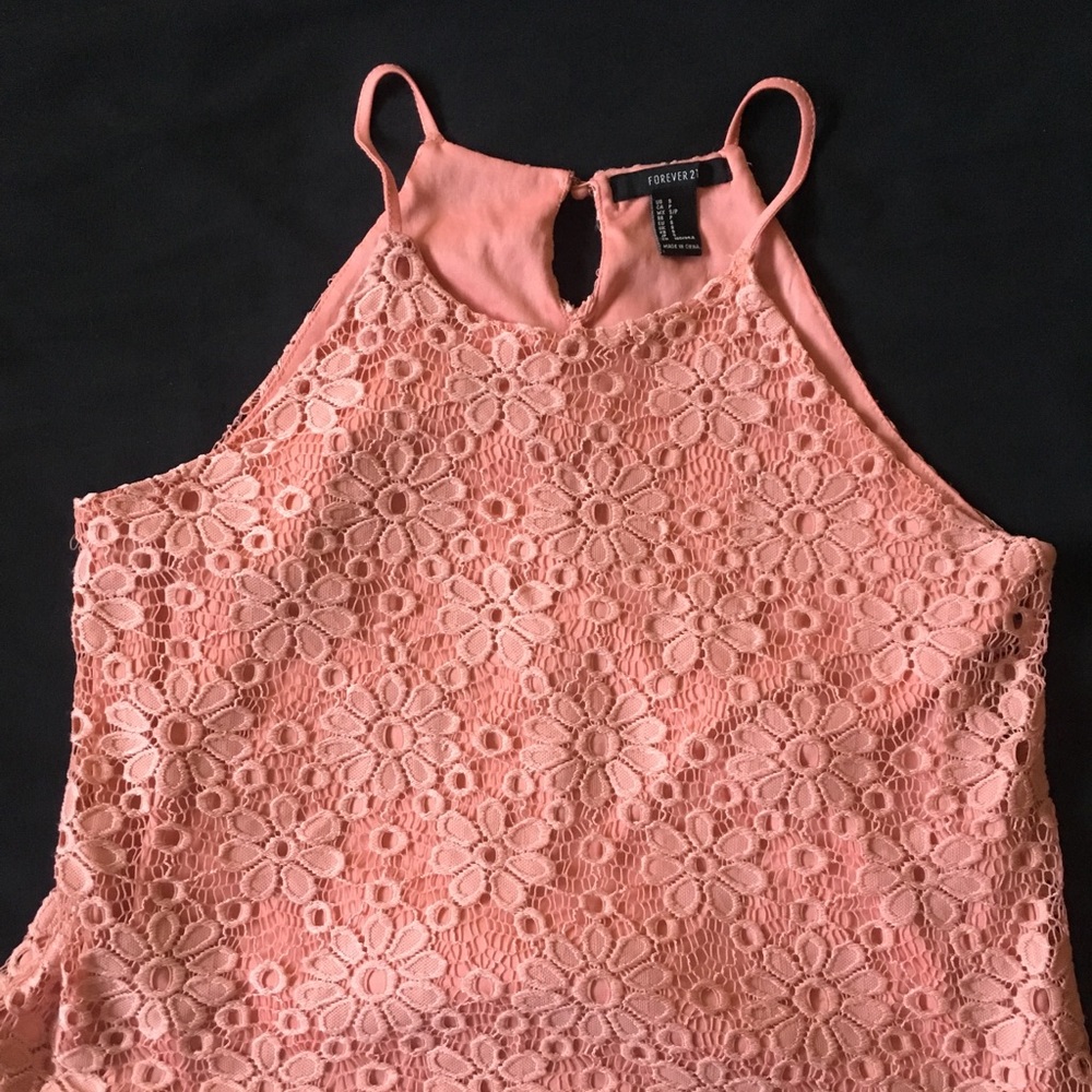 Pink Forever 21 Halter